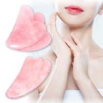 재그 얼굴 페이스라인 어깨 바디 다리 종아리 순환 시원한 스톤 괄사 지압 경락 마사지 용품 도구, 발바닥