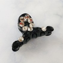 SUNNYDAY 미니 큐빅 꼬임 앞머리 반머리 집게핀 헤어집게핀 성인 여성 헤어핀 머리핀 삔 PP9