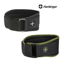 하빈져 5인치 폼 코어 웨이트 역도 초경량 헬스 벨트, 5인치 폼코어 그린 M