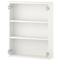이케아 엔헤트 벽수납장+선반2 화이트 60x15x75cm 파티클보드