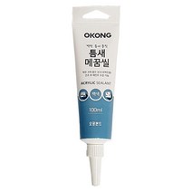 오공 틈새메꿈씰(튜브타입100ml)균열 크랙충진 벽보수 _ 230317469ea, 본상품선택