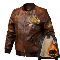 봄과 가을 유럽과 미국 남자 가죽 의류 자켓 슬림 스탠드 칼라 Pu 대형 캐주얼 오토바이, XL는 135캐티 정도 착용하기에, 오토바이 커피 양털