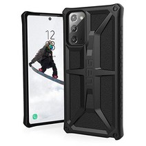Urban Armor Gear UAG 삼성 갤럭시 노트20 5G 호환 케이스 (6 7인치 스크린) 견고하고 가벼운 슬림 충격 방지 모나크(Monarch) 보호 커버 블랙