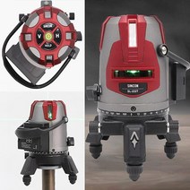 추방식 그린빔 라인레이저 레벨기 자동보정 수평작업, 1개