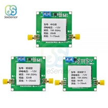주파수계수기 1-3000MHz 2.4GHz 20dB 2Ghz 0.1-2GHz 64dB LNA RF 광대역 저잡음 증폭기 모듈 UHF
