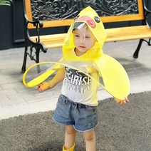 우비모자 아기우비 유아용우비 유아우비 모자우산 아동우비 우산모자 핸드프리 아동용우비 유아동우산