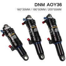 리치MTB 자전거 에어 충격 흡수 장치 서스펜션 스프링 165 190 200mm AOY-36RC, 02 190X50mm