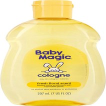 7 Fl Oz (Pack of 1) Baby Magic Cologne Hypoallergenic & Alcohol-Free Free of Parabens Phthalates, 1, Fresh Floral Scent
