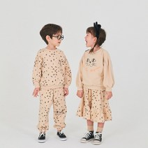 아동 남매커플룩 캣츠상하 남아 상하복 봄가을 여아 호피 스커트세트