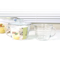 글라스락 누들머그+계량컵세트/라면기/간편용기/1인식기/레인지용기