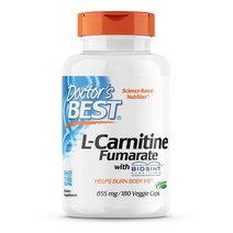 닥터베스트 L 카르니틴 푸마르산 855mg 엘카르니틴 아미노산 180캡슐, 1개, 기본