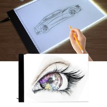 웹툰태블릿 그림판 드로잉 필기 스마트 펜 태블릿 필기용 웹툰 그리기패드 전자 3단계 밝기조명 A4사이즈 그림카피 LED조명 드로잉태블릿
