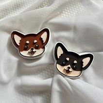 다다룸 치와와 강아지석고방향제 애견 차량용 자석용 선물 퇴사 기업 돌 답례품 반려견, 클린코튼