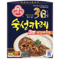 오뚜기 3일 숙성카레 3분 약간매운맛 200g, 6개