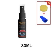 자동차청소 차량세차용품 세차솔 Hfff-세라믹 코팅 자동차 페인트 미러 샤인 크리스탈 왁스 스프레이 나노 소수성 오염 방지 자동 디테일링 청소, 01 30ML