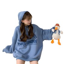 C.ONLIE SHOP여성 맨투맨 후드 점퍼 루즈핏 티셔츠 와이드핏 상의 후드티 후드집업 가디건