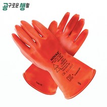 노벡스 500V Slim 절연장갑 전기작업 감전방지, 슬림(두께0.5mm), 1개