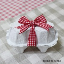 2구 부활절포장/부활절용품/달걀케이스, 오트밀