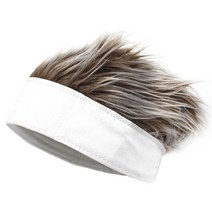 남성 여성 비니 가발 모자 재미있는 짧은 머리 모자 통기성 부드러운 파티 야외 판매