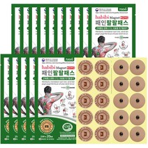 자석 동전 파스 근육통 패인팔팔패스 자석파스패치, 20개입, 15개