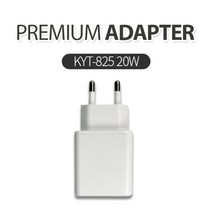 20W PD USB-C 충전기 5V/3A 81.5 x 41 x 26.8mm (탈부착형)