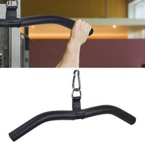 턱걸이봉 문틈철봉 상체운동기구랫풀다운 바 어태치먼트 홈 체육관 운동용 장착 로잉 등 근육 팔 풀리, 한개옵션0