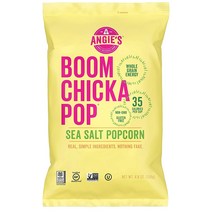앤지스 붐 치카 팝 씨 솔트 팝콘 비건 홀 그레인, 136g, 1개