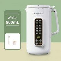 휴대용 두유기 두유 메이커 죽제조기 가정용 두부 기계, A 800ml white_EU