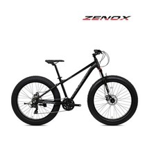 2023 제녹스 칸2.1D 26인치 디스크브레이크 팻바이크, 매트블랙레드, 조립