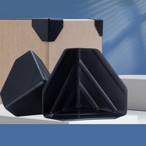 포장 플라스틱 코너 패키지 플라스틱각대 모서리 코너, 50x50x50mm 블랙 클래식 500개
