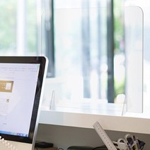 안내데스크칸막이 사무실 아크릴창 450X450 막힘