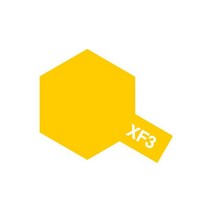타미야 도료아크릴미니 [81703] XF-3 FLAT YELLOW