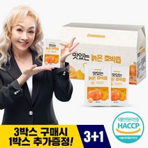 참앤들황토농원 맛있는 늙은 호박즙 90ml x 30포 1박스, 없음