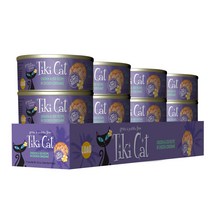 고양이 음수량 주식캔 티키캣 루아우 1BOX 12캔 (개당 80g), 치킨&계란(1BOX)