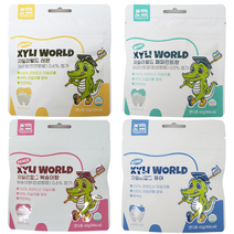 자일리 월드 핀란드 자일리톨 무설탕 캔디 40g, 퓨어, (40g x 4개) 1팩