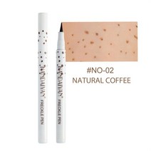 Face Freckles Pen Natural Eyeliner Dot Spots Waterproof Lifelike Embellishment Concealer, 한개옵션1, 02 02 chestnut