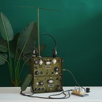 무전기 모형 빈티지 앤틱 소품 클래식 인테리어 밀리터리, B