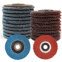 4인치 휠페이퍼 10장 휠페파 샌드 디스크 사포 연마지 원형사포, 옵션01 휠페이퍼 120방 10P