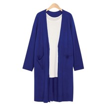샵앤 로이 숄 국산 데일리 롱 로브 가디건 MLS-WVS-0429-블루