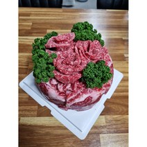 [박씨네푸줏간] 초가성비 한우케이크 꽃등심+특수부위 1.2kg, 한우케이크1.2kg