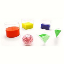 초3수학 단위 부피 들이 실험 입체도형 공간부피 도형교구 부피측정 원뿔