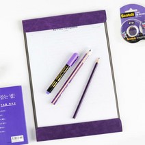 아트박스/디버거 [리패드] A4 가죽 클립보드 메모패드 문서 파일, 06_스퀘어_민트