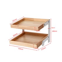 빵진열대 베이커리 진열장 2단 우드쇼케이스 매장, U