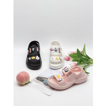 여성 2선 스펀지 샌들 96764