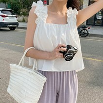 코코블랑 캔디 나시 블라우스