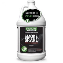 Odorcide 연기 브레이크 냄새 제거제 농축액 - 가정용 제거기 및 자동차용 비효소 포, 128oz Concentrate