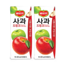 델몬트 드링크 사과, 190ml, 8개