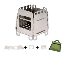 펠렛난로 펠릿 캠핑용 화목난로 야외 접이식 미니 장작 바베큐 버너 숯 전기 송풍기, 없음