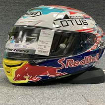 풀 페이스 쇼에이 X14 시계 로터스 Ls39 마르케즈 오토바이 헬멧 남자 승마 자동차 모토크로스 레이싱 H, B Lens+XXL