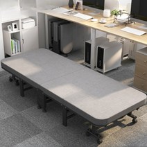 공간활용 침대 접이식 간이 사무실 폴딩 휴게실 이동식 원룸 손님용 보조, 25. 90 와이드 그레이 - VIP